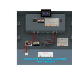 Bình ắc quy Lithium 72V 560Ah xe nâng điện ngồi lái Komatsu FE