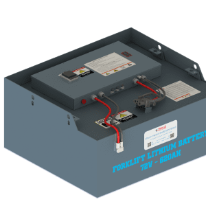 Bình ắc quy Lithium 72V 620Ah xe nâng điện ngồi lái Komatsu FE