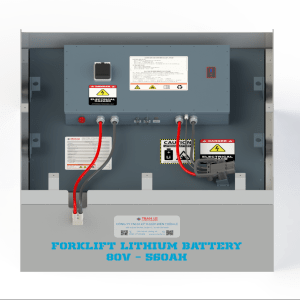 Bình ắc quy Lithium 80V 560Ah xe nâng điện ngồi lái TCM