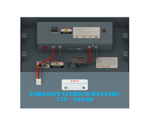 Bình ắc quy Lithium 72V 340Ah xe nâng điện ngồi lái