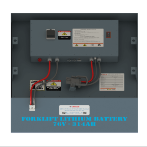 Bình ắc quy Lithium 76V 314Ah xe nâng điện ngồi lái