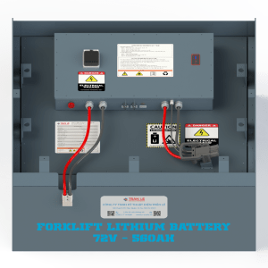 Bình ắc quy Lithium 72V 560Ah xe nâng điện ngồi lái TCM