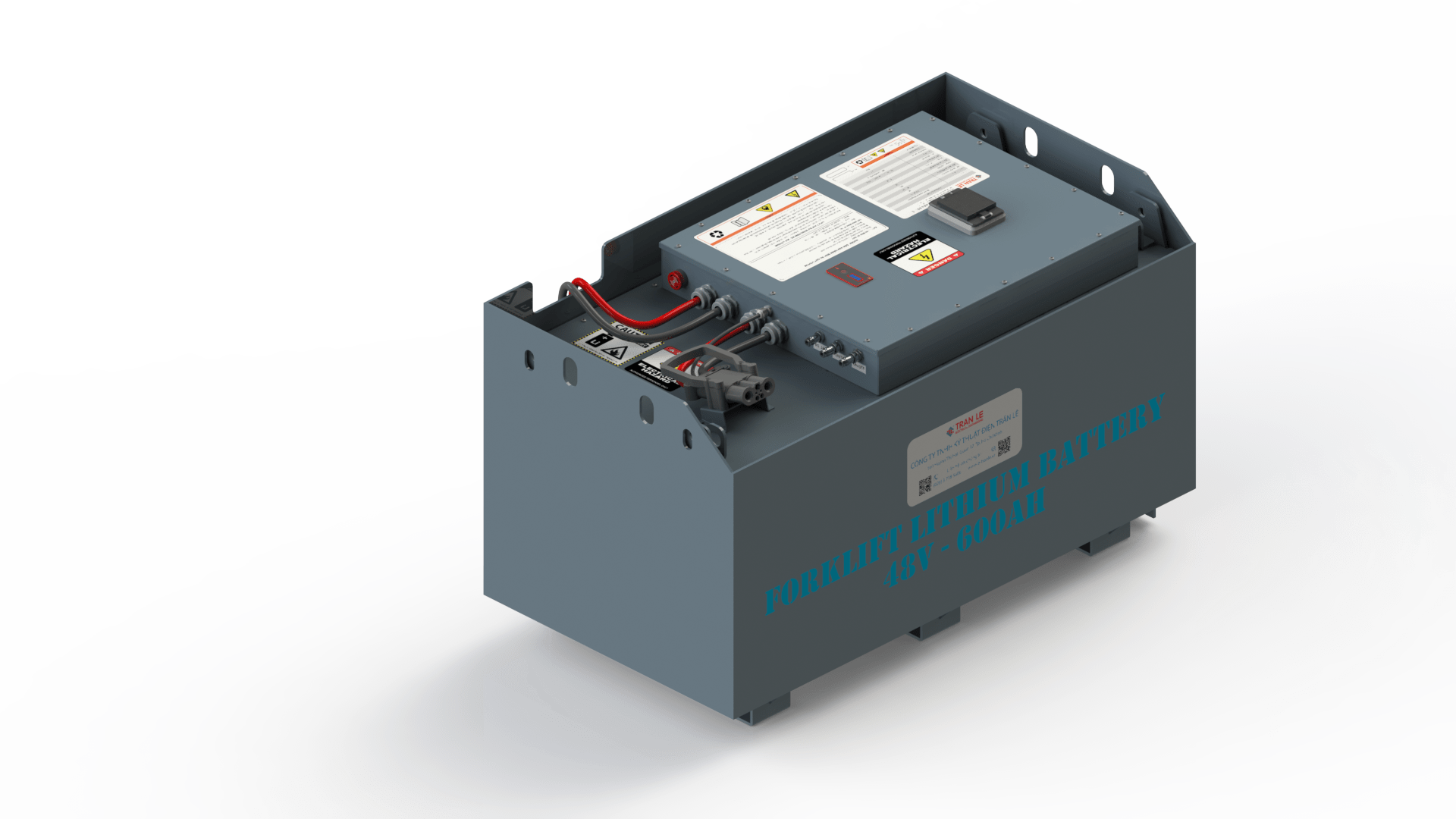 Bình ắc quy Lithium 48V 600Ah xe nâng điện ngồi lái 17 Bình ắc quy Lithium 48V 600Ah xe nâng điện ngồi lái Komatsu FB20
