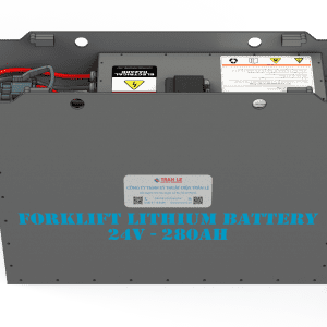 Bình ắc quy Lithium 24V 280Ah xe nâng điện kéo pallet