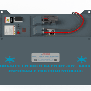 Bình ắc quy Lithium kho lạnh 48V 680Ah xe nâng điện tầm cao