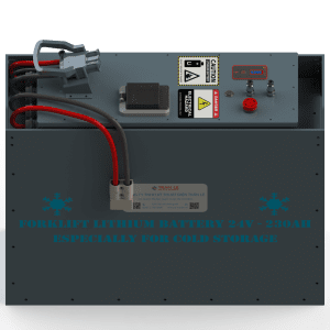 Bình ắc quy Lithium kho lạnh 24V 230Ah xe nâng điện kéo pallet