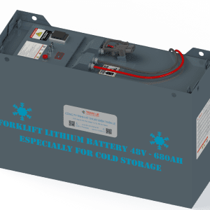 Bình ắc quy Lithium kho lạnh 48V 680Ah xe nâng điện tầm cao