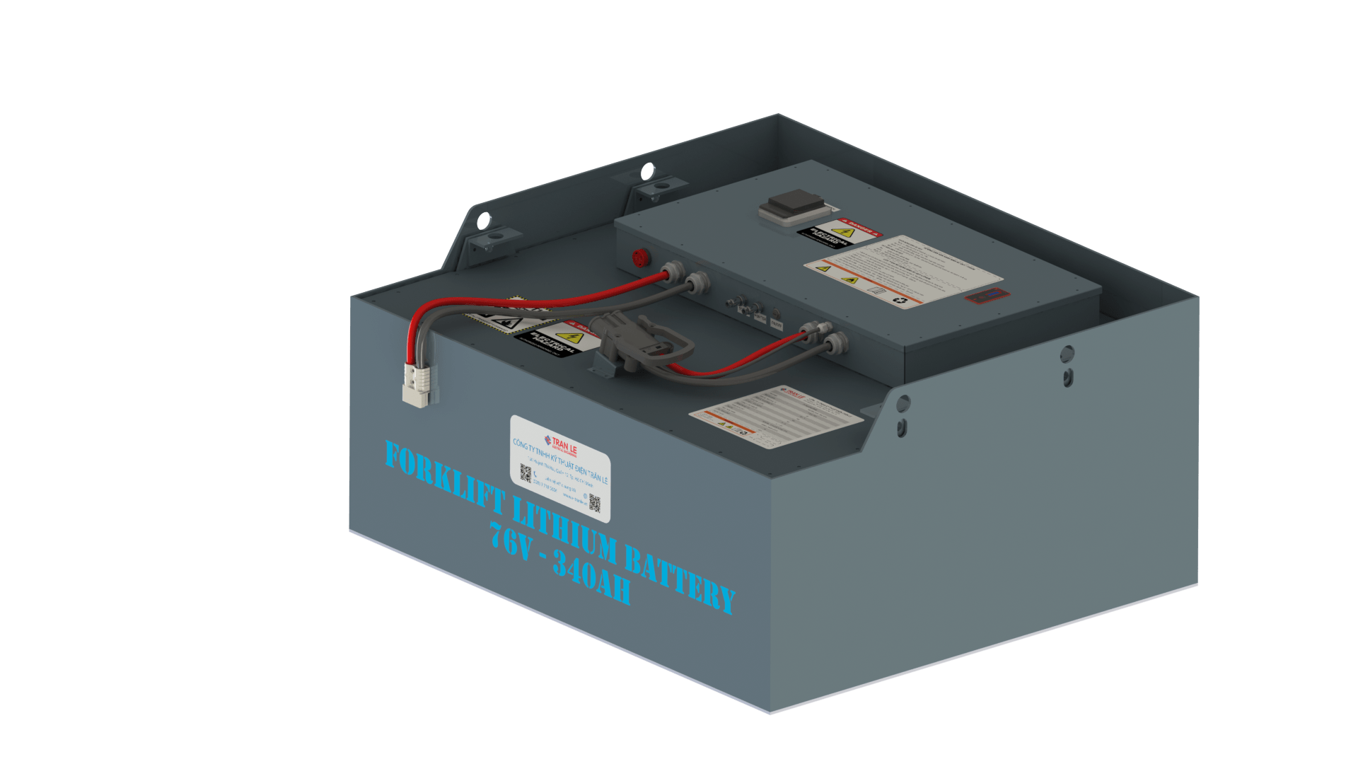 Bình điện xe nâng Lithium 76V 340Ah xe nâng điện ngồi lái