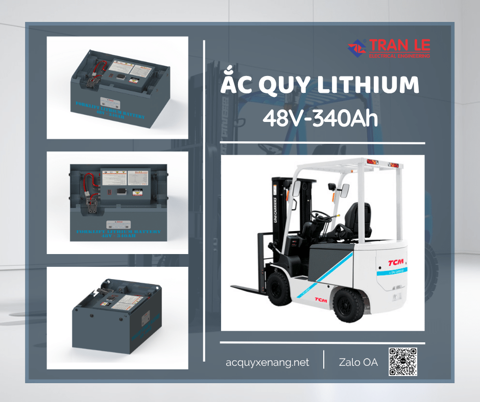 Các dòng xe nâng phù hợp với bình ắc quy lithium 48V 340Ah xe nâng ngồi lái 17 Bình ắc quy lithium 48V 340Ah lắp cho xe nâng ngồi lái TCM