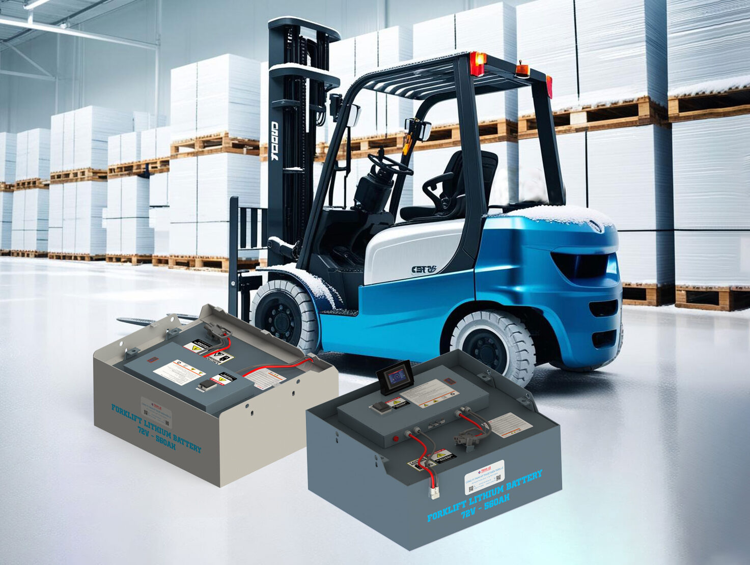 ❄️ Bình Lithium Xe Nâng Kho Lạnh – Giải Pháp Hoàn Hảo Số 1 Từ Trần Lê ❄️ 14 Bình Lithium Xe Nâng Kho Lạnh - dòng bình cho xe ngồi lái