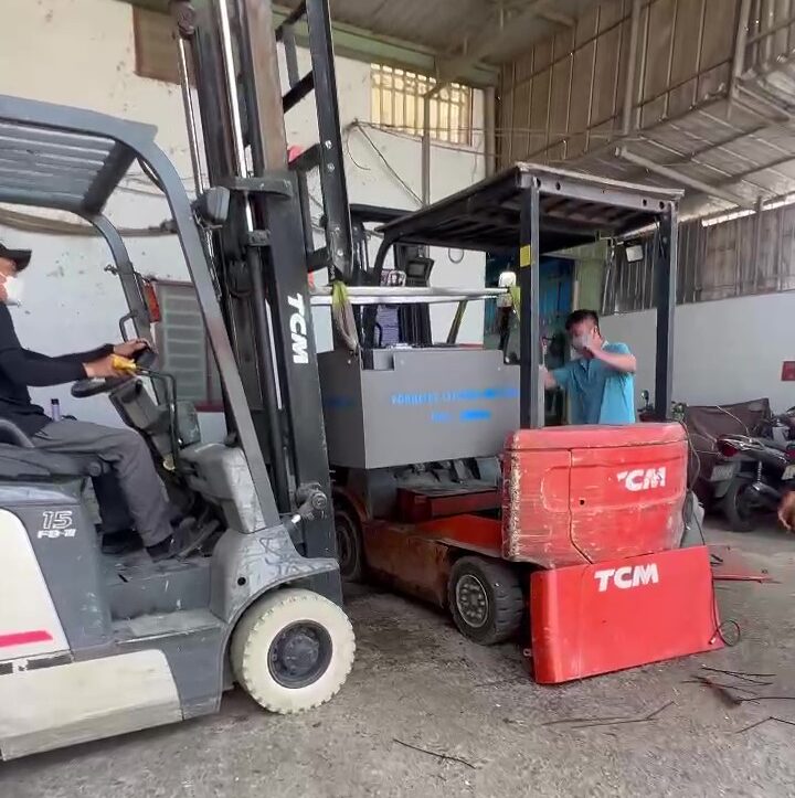 pin Lithium 48V 628Ah cho xe nâng TCM
