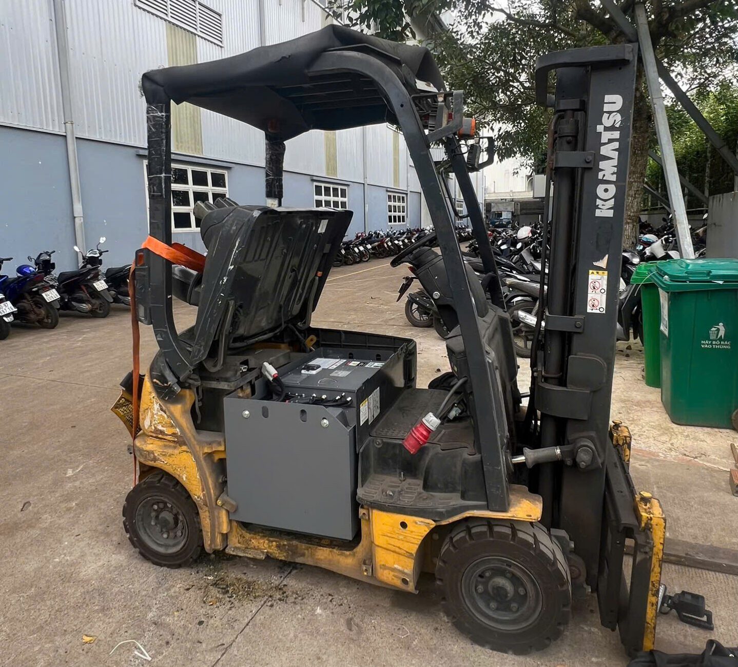 pin lithium 48V314Ah