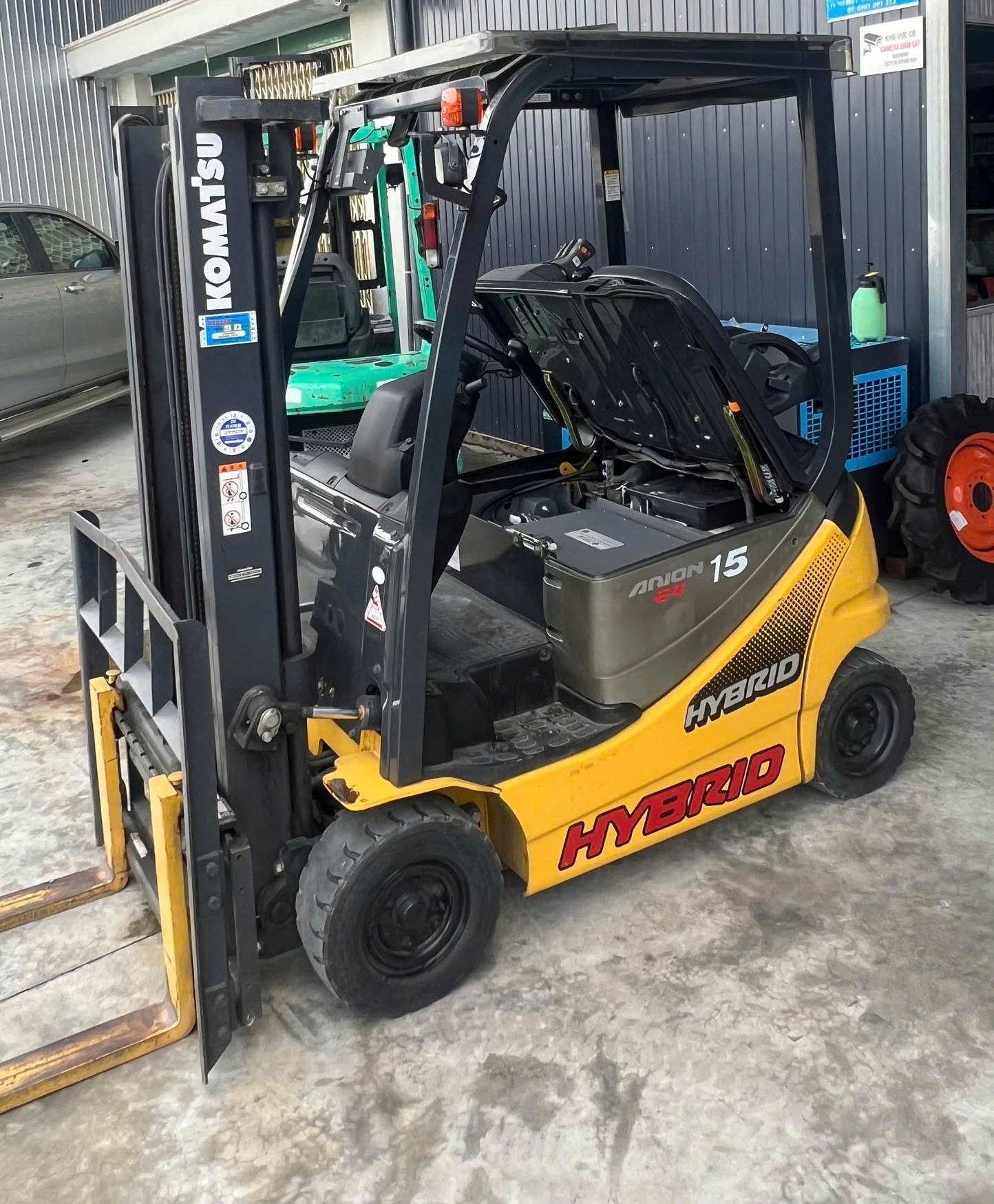 Pin Lithium Trần Lê 48V 314Ah Xe Nâng Komatsu 1,5 Tấn | Bảo Hành 5 Năm 13 Pin Lithium Trần Lê 48V